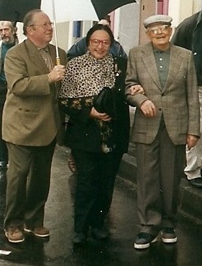 Antoine MIGOTTO en compagnie de Claude BERAUD et son épouse